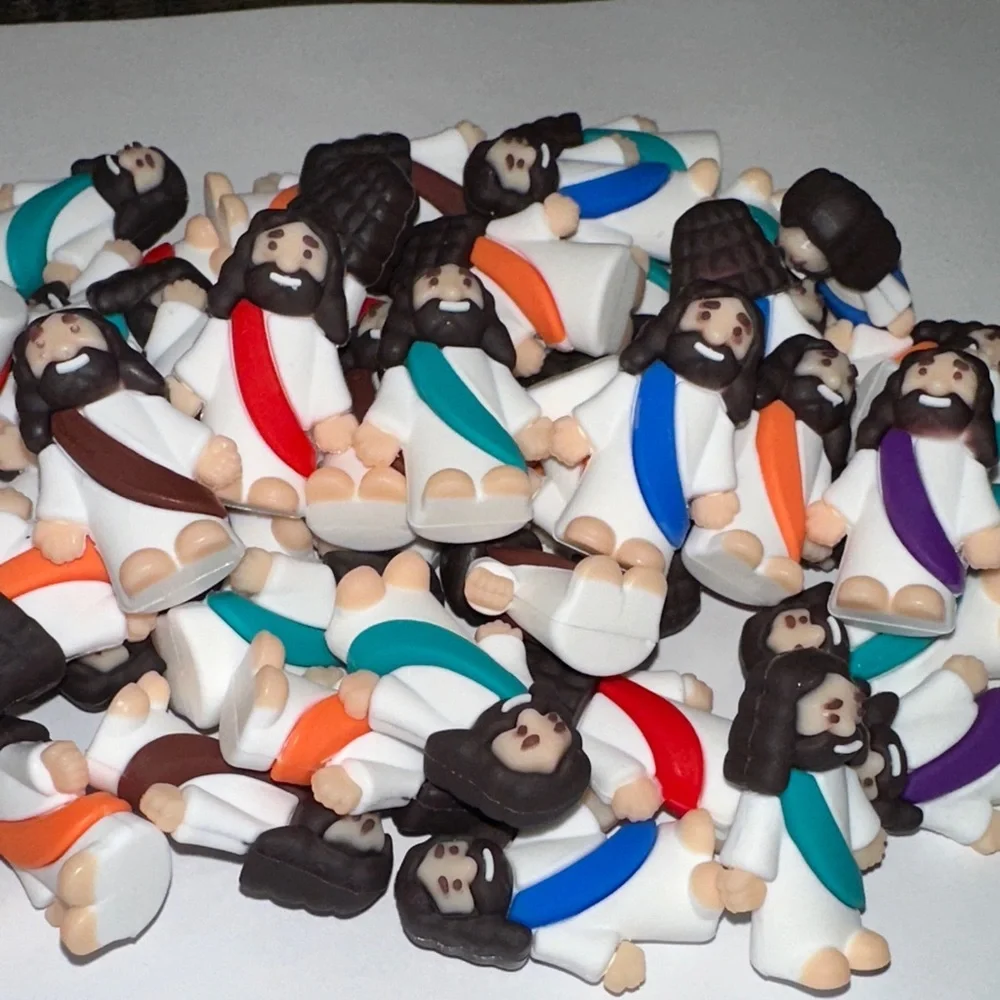 50 Little Jesus Figures Everyone Needs a Little Jesus Easter Gifts Church NWT B